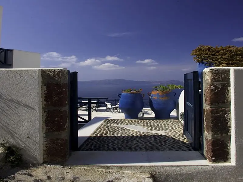 Santorini Reflexions Volcano